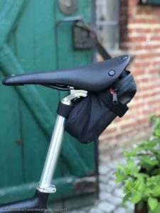 Zum Verstauen des Fahrradwerkzeuges unterwegs ist eine Satteltasche optimal.